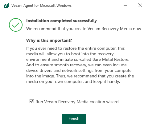 Step 1. Launch Create Recovery Media Wizard