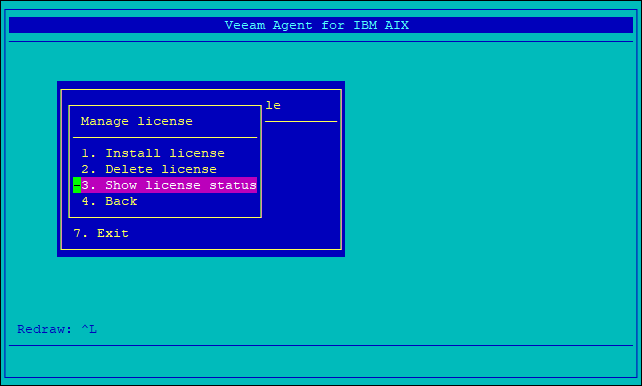 Viewing License Information