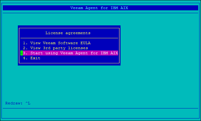 Accepting License Agreements and Installing License