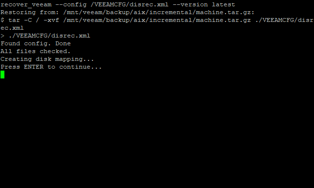Step 3.2. Restore Configuration from Backup