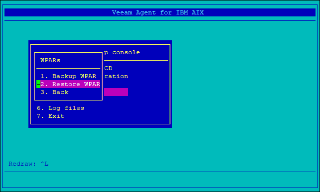Restoring Zones with Veeam Backup Console