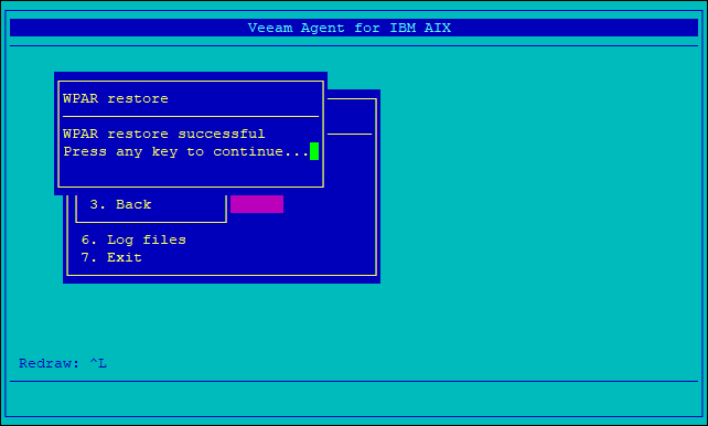 Restoring Zones with Veeam Backup Console