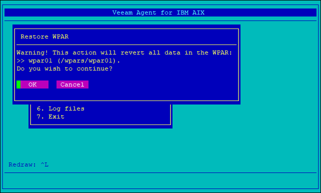 Restoring Zones with Veeam Backup Console