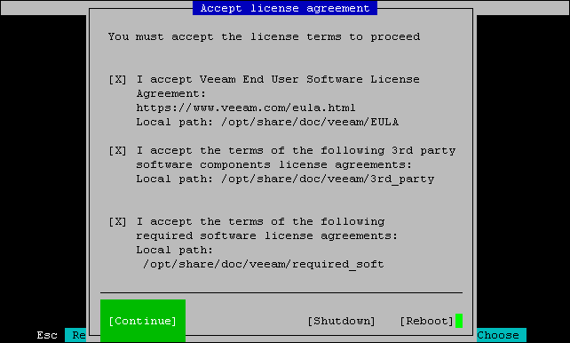 Booting from Veeam Recovery Media