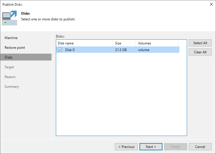Step 4. Select Disks