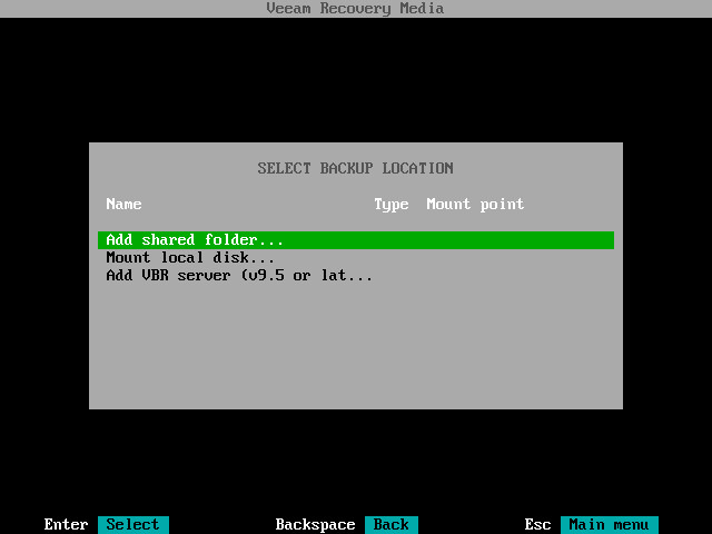 Step 4. Select Backup Location