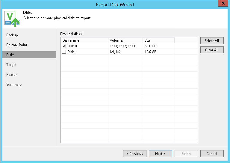 Step 3. Select Disks