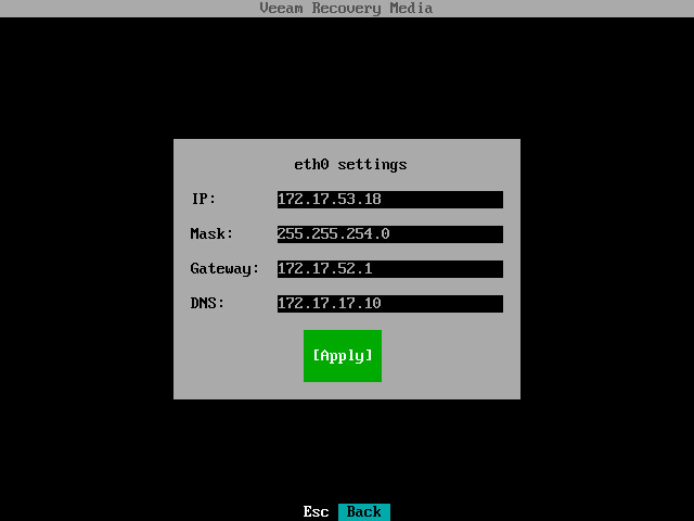 Step 2. Configure Network Settings
