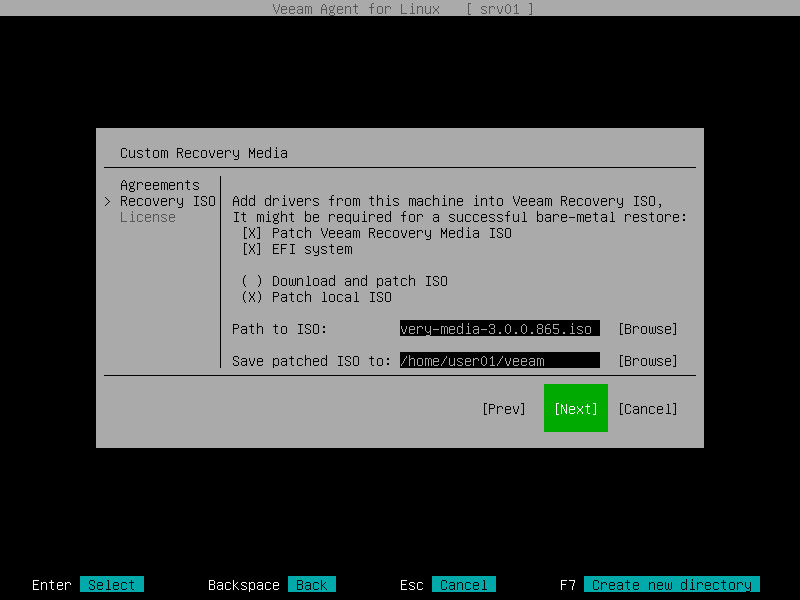 Step 2. Create Custom Veeam Recovery Media