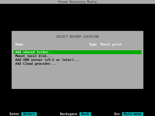 Step 4. Select Backup Location