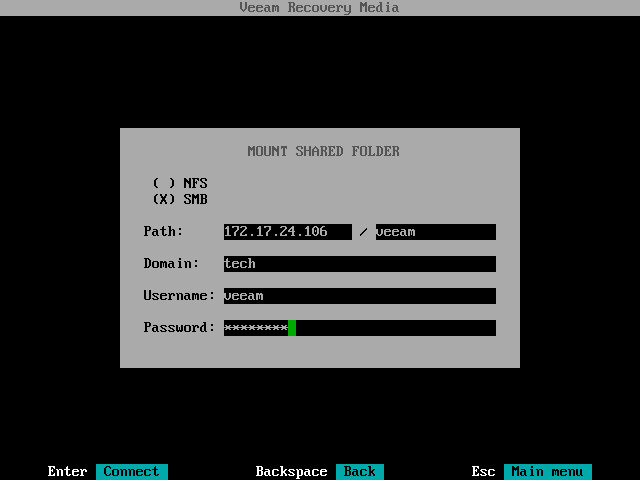 Specifying Shared Folder Settings