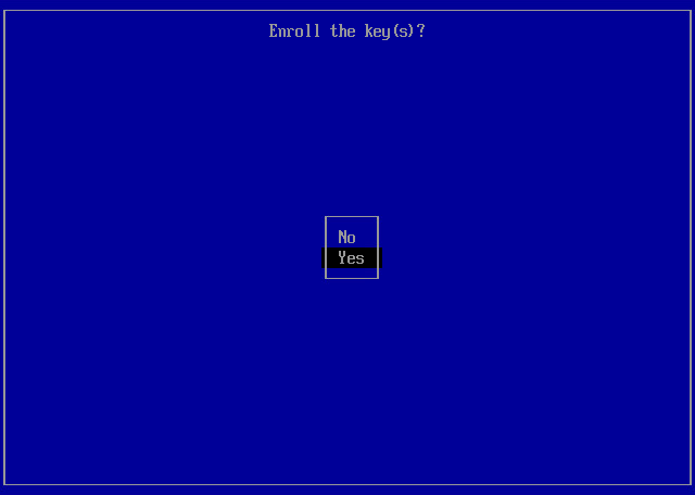 Configuring UEFI Secure Boot
