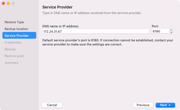 Veeam Cloud Connect Repository Settings