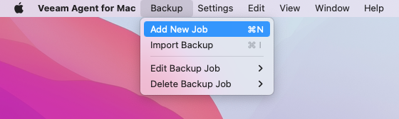 Step 1. Launch Backup Job Wizard