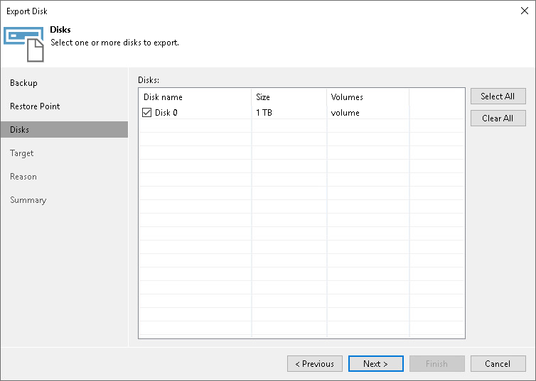 Step 4. Select Disks