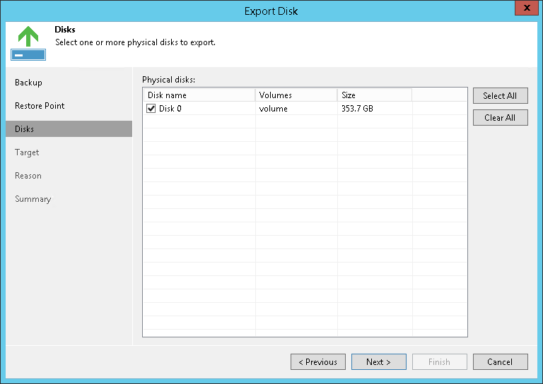Step 3. Select Disks
