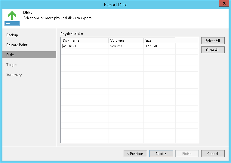 Step 3. Select Disks