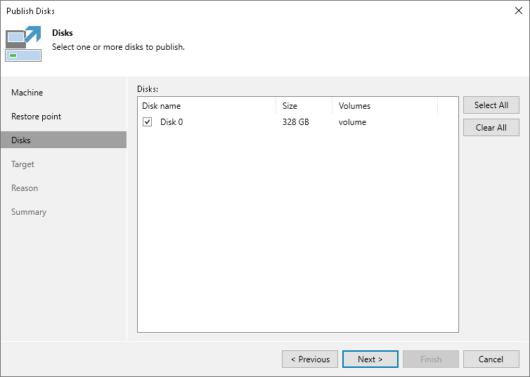Step 4. Select Disks