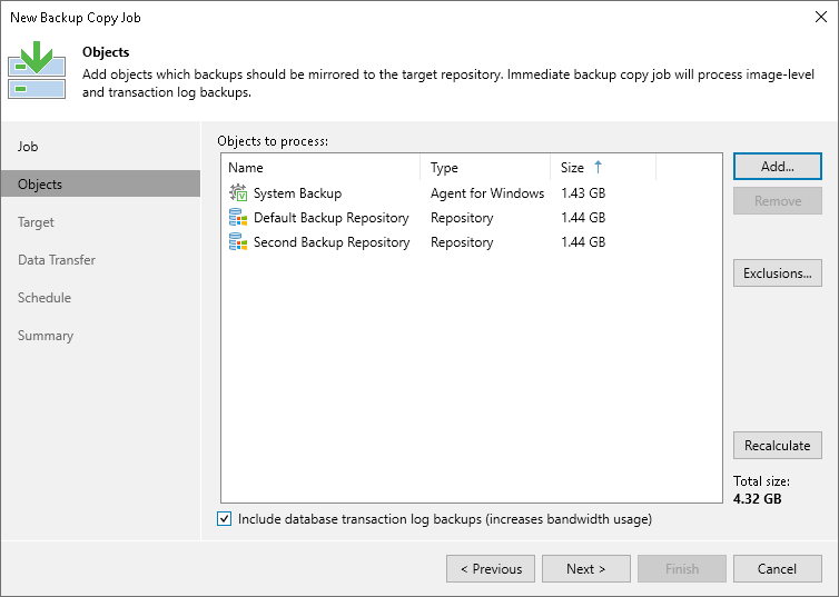 Perform Backup Copy for Veeam Agent Backups Performing Backup Copy for Veeam Agent Backups