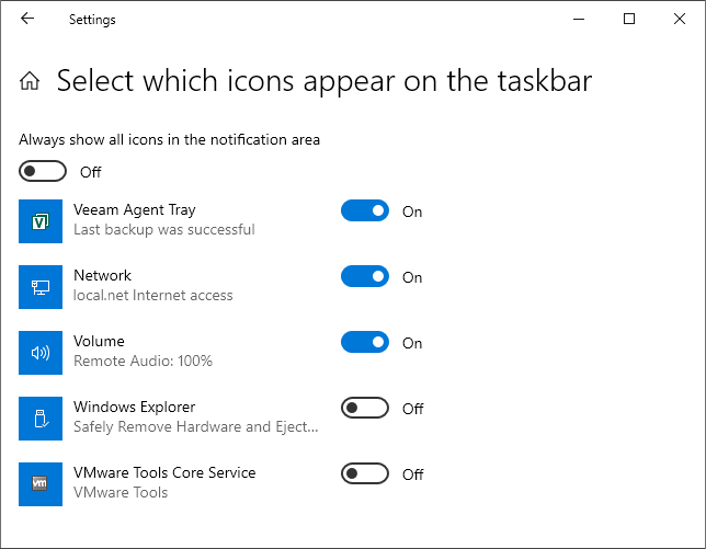 Set Veeam Agent Tray What You Do Next