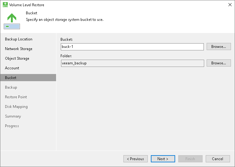 Specify S3 Compatible Bucket Settings S3 Compatible Settings