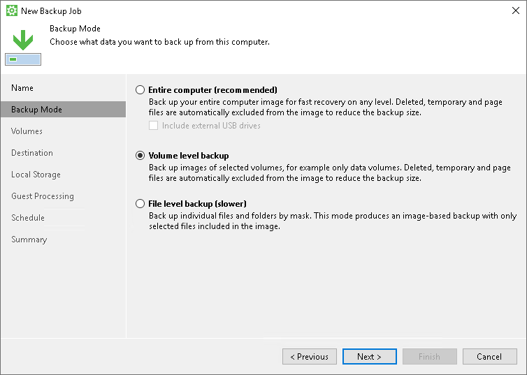 Set Backup Job Mode How to Back Up Microsoft SQL Server