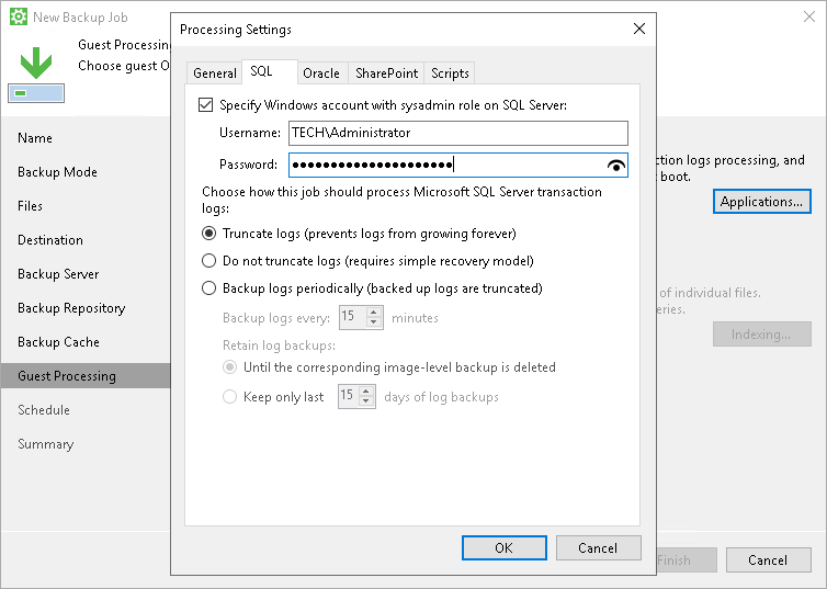 Truncate Logs Transaction Log Truncation