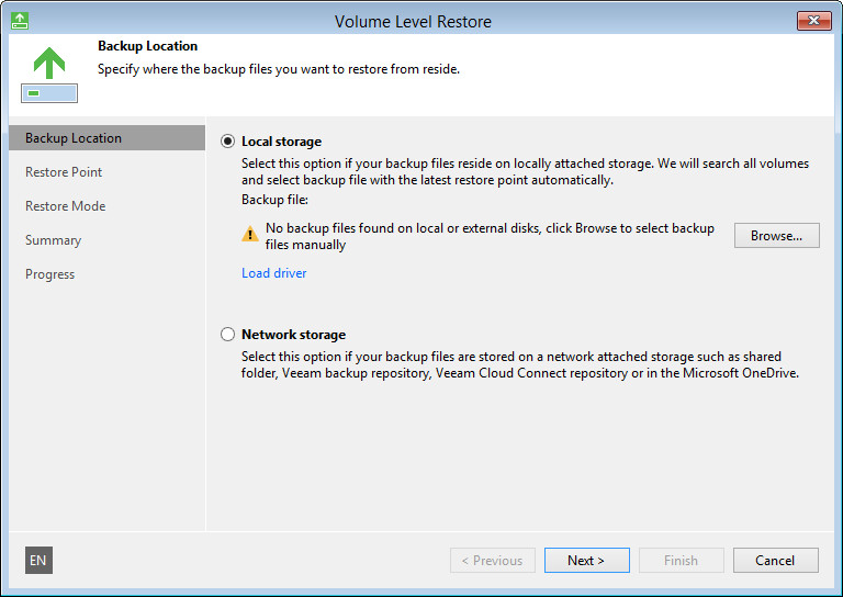 Step 4. Specify Backup File Location