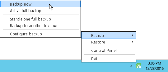 Creating Incremental Backups