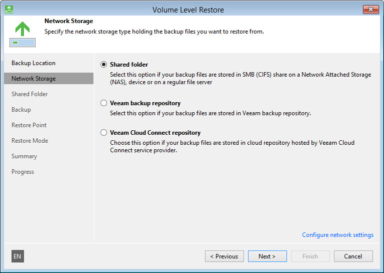 Perform Bare-Metal Recovery