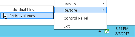 Restore Computer Volume