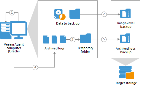 How Oracle Archived Log Backup Works