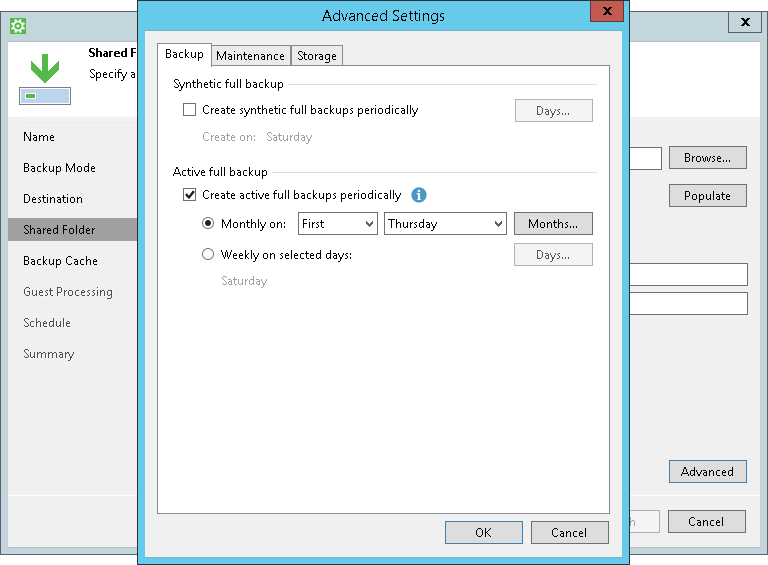 Active Full Backup
