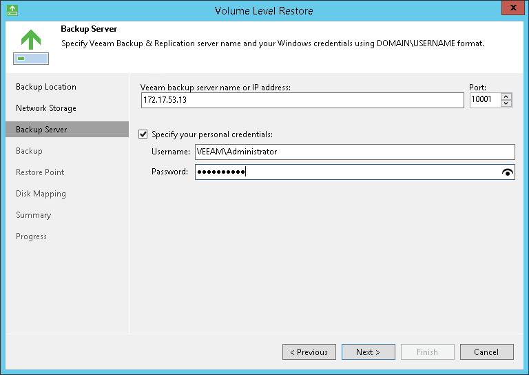 Performing Backup Copy for Veeam Agent Backups