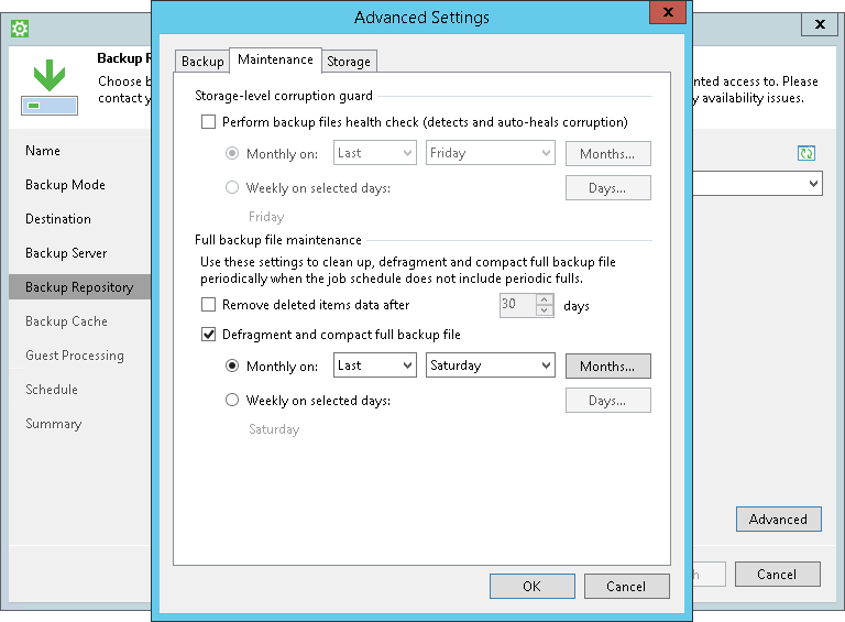 Compact of Full Backup File