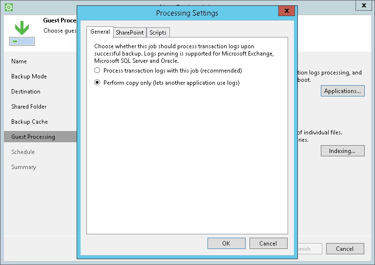 Copy Only Backup