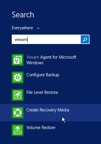 Step 1. Launch Create Recovery Media Wizard