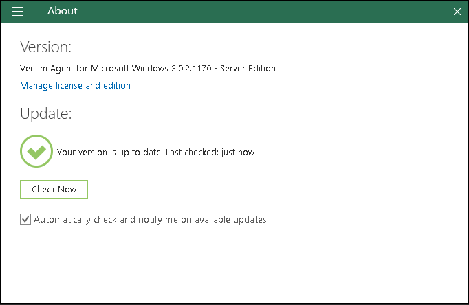 Checking for New Product Versions and Updates