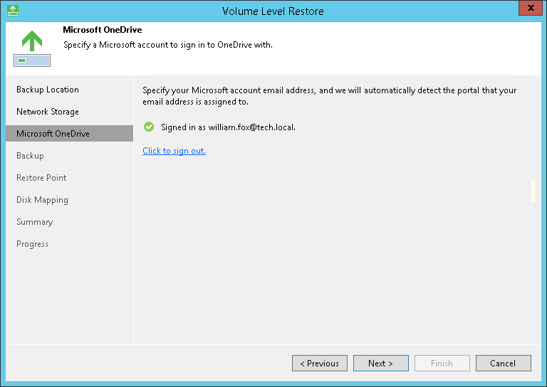 Microsoft OneDrive Settings