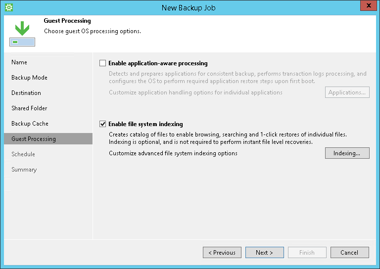 File System Indexing