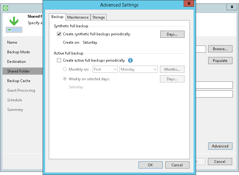 Synthetic Full Backup