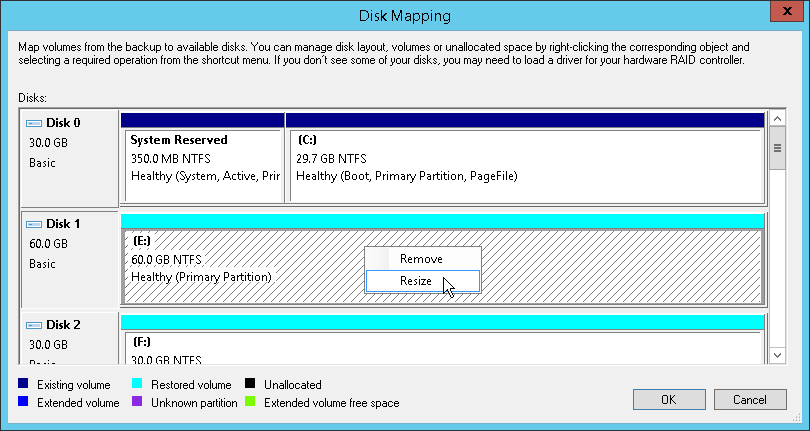 Step 7. Map Restored Disks