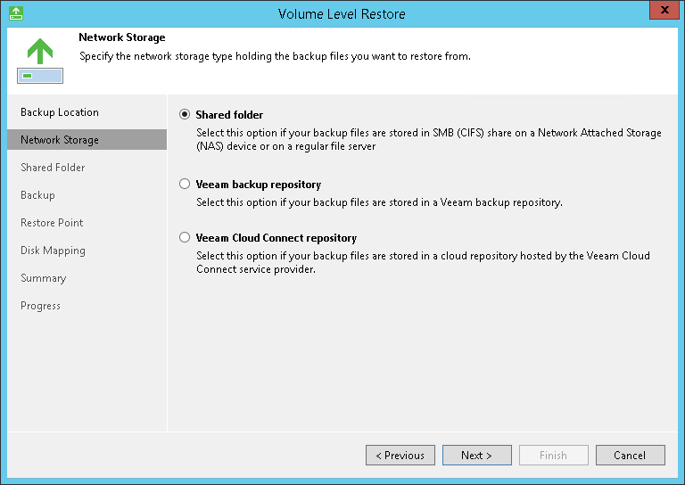 Restore Computer Volume