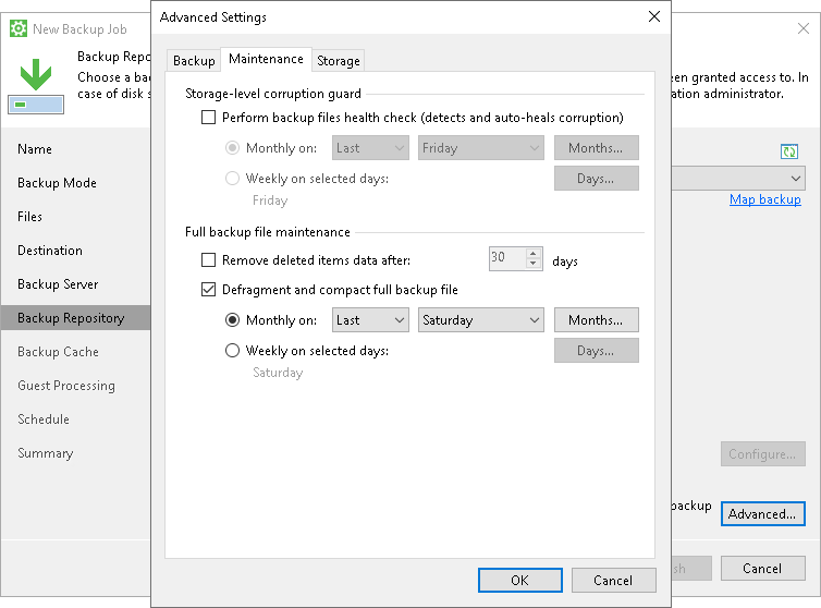 Compact of Full Backup File