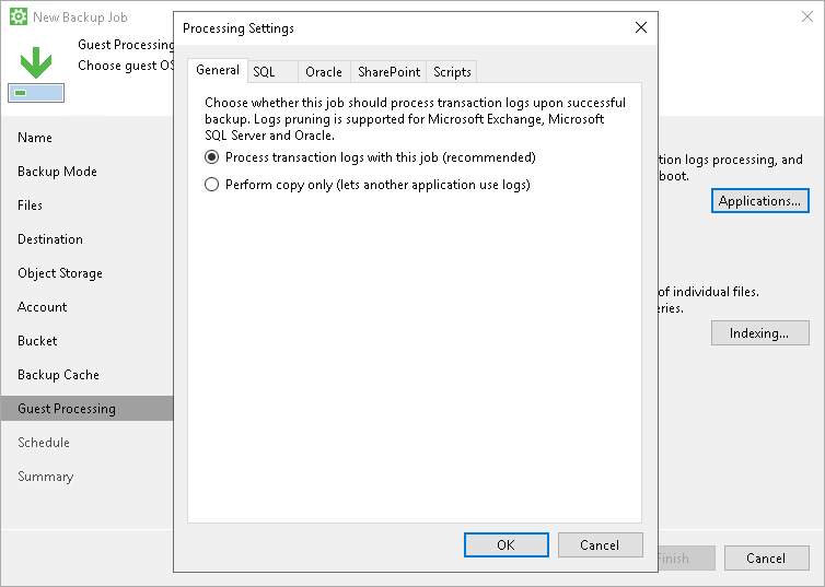 Application-Aware Processing