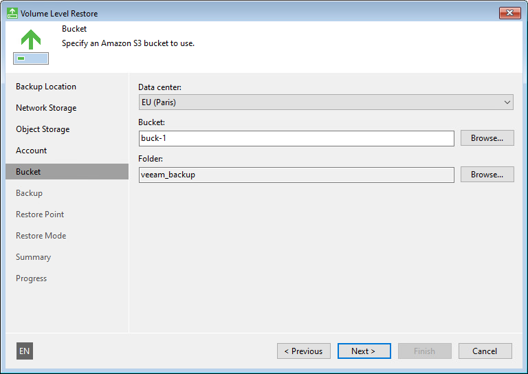 Amazon S3 Settings