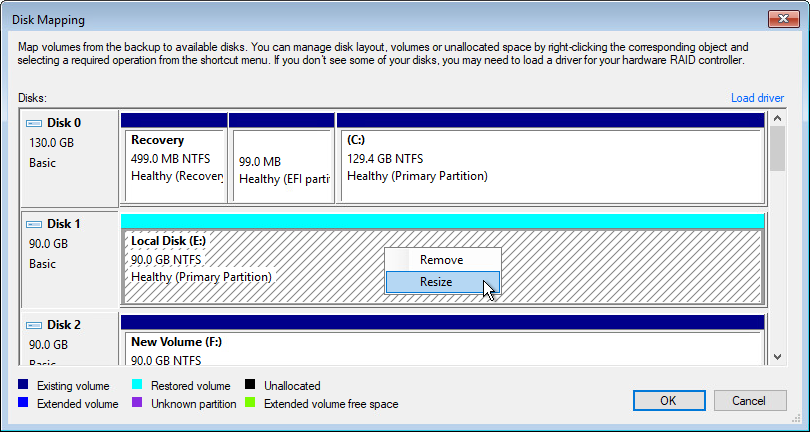 Step 10. Map Restored Disks