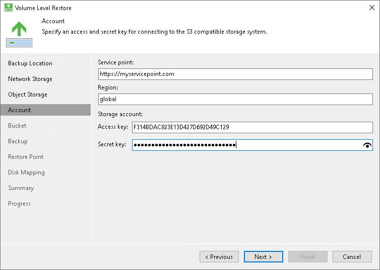 S3 Compatible Settings
