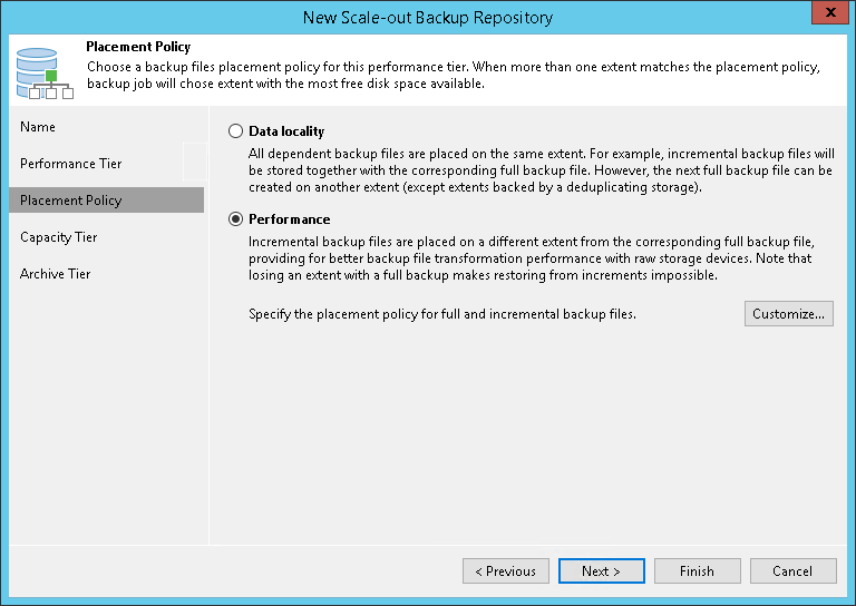 Step 6. Configuring Scale-Out Backup Repository