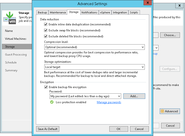 Creating VM Backup Jobs